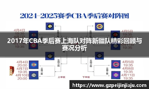 ⽜⼋体育2017年CBA季后赛上海队对阵新疆队精彩回顾与赛况分析