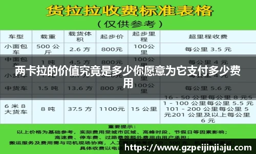 两卡拉的价值究竟是多少你愿意为它支付多少费用
