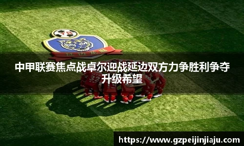 中甲联赛焦点战卓尔迎战延边双方力争胜利争夺升级希望